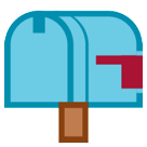 HTC closed mailbox with lowered flag emoji image