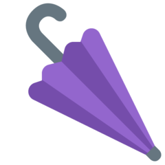 Twitter closed umbrella emoji image