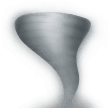 Samsung cloud with tornado emoji image