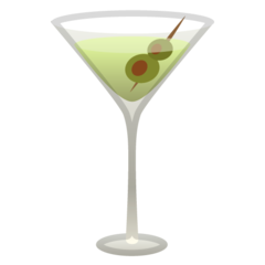 Google cocktail glass emoji image