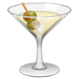 Whatsapp cocktail glass emoji image