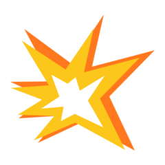 Emojidex collision symbol emoji image