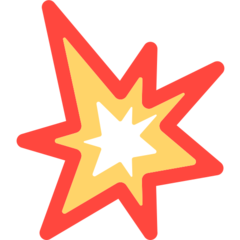 Mozilla collision symbol emoji image