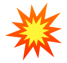 SoftBank collision symbol emoji image