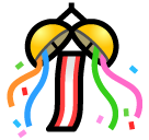 SoftBank confetti ball emoji image
