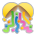 Sony Playstation confetti ball emoji image