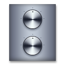 LG control knobs emoji image