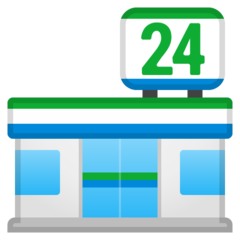 Google convenience store emoji image