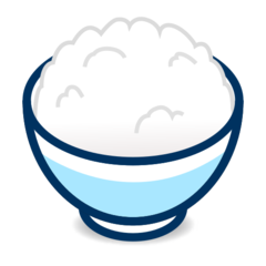 Emojidex cooked rice emoji image