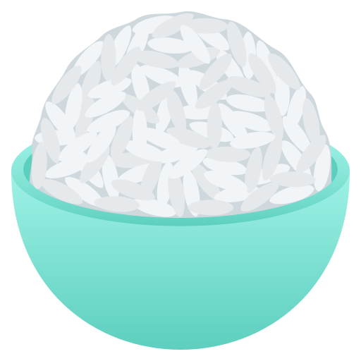 JoyPixels cooked rice emoji image