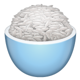 Whatsapp cooked rice emoji image