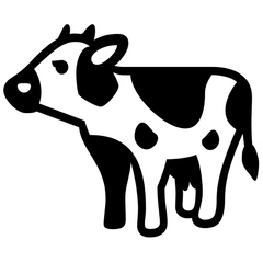 Noto Emoji Font cow emoji image