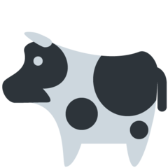 Twitter cow emoji image