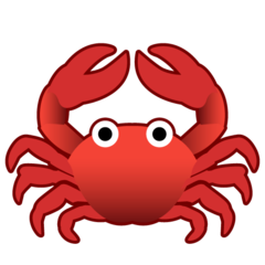 Google Crab emoji image