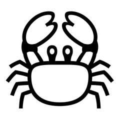 Noto Emoji Font Crab emoji image