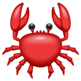 Whatsapp Crab emoji image