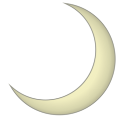 Emojidex crescent moon emoji image