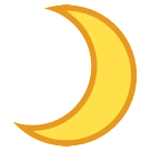 HTC crescent moon emoji image