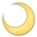 LG crescent moon emoji image