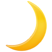 Samsung crescent moon emoji image