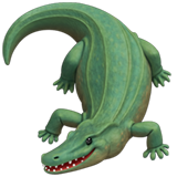 IOS/Apple crocodile emoji image