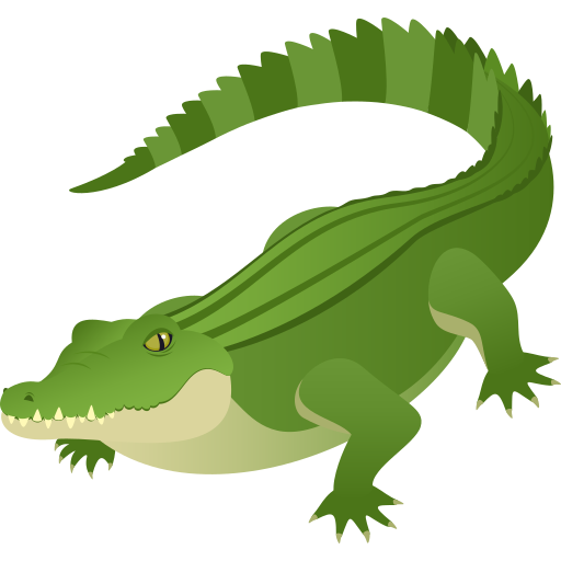 JoyPixels crocodile emoji image