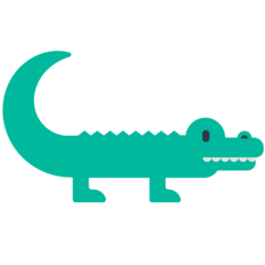Mozilla crocodile emoji image