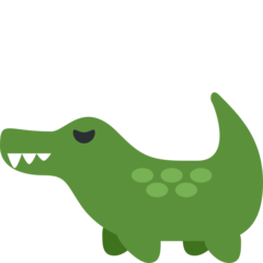 Twitter crocodile emoji image