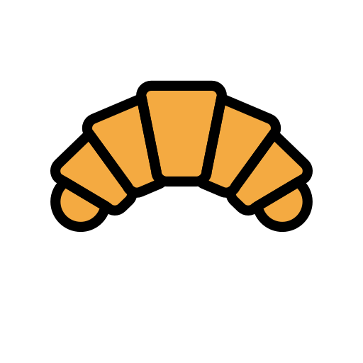 Openmoji Croissant emoji image