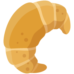 Skype Croissant emoji image