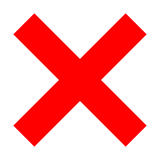 Docomo cross mark emoji image