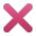 Sony Playstation cross mark emoji image