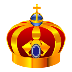 Emojidex crown emoji image
