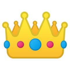 Google crown emoji image