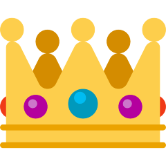 Skype crown emoji image
