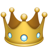 Whatsapp crown emoji image