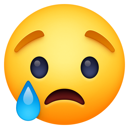 Facebook crying face emoji image