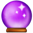 Samsung crystal ball emoji image