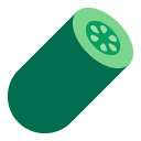 Toss Cucumber emoji image