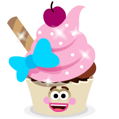 Skype Cupcake emoji image