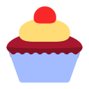 Toss Cupcake emoji image
