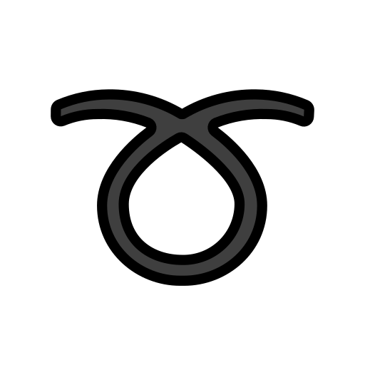 Openmoji curly loop emoji image