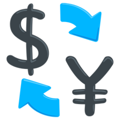 Facebook Messenger currency exchange emoji image