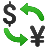 Whatsapp currency exchange emoji image