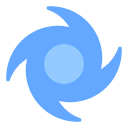 Toss cyclone emoji image