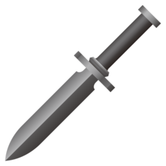 Emojidex dagger knife emoji image