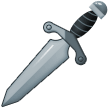 Samsung dagger knife emoji image
