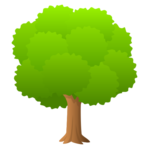 JoyPixels deciduous tree emoji image