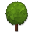 LG deciduous tree emoji image