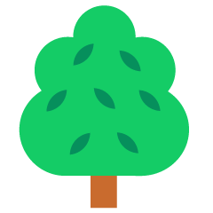 Skype deciduous tree emoji image